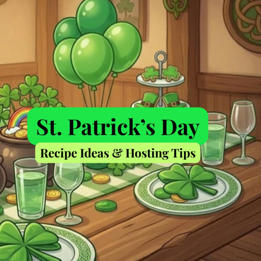 St. Patrick's Day - Recipe Ideas & Hosting Tips