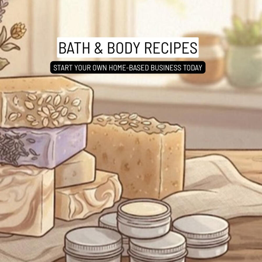 Bath & Body Recipes: Start Your Own Home-Based Business Today
